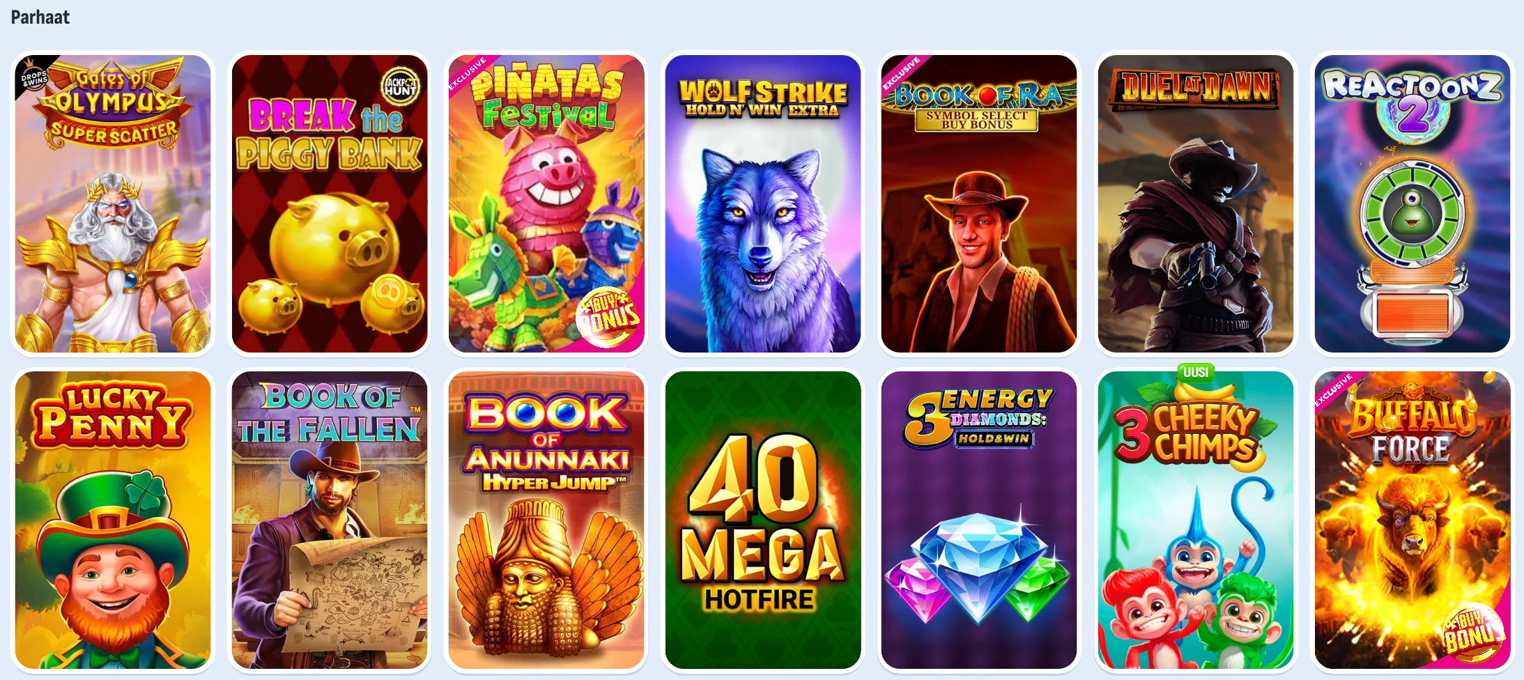 Nomini Casino Kolikkopelit